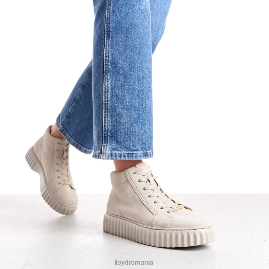 pantofi LLOYD adidași înalți bej femei 68260770