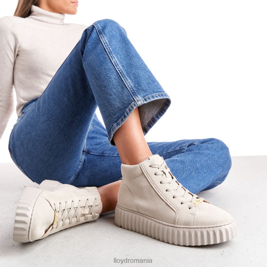 pantofi LLOYD adidași înalți bej femei 68260770