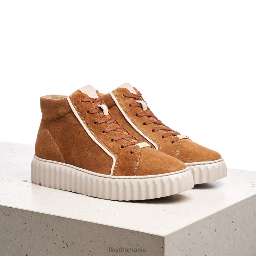 pantofi LLOYD adidași înalți maro femei 68260771