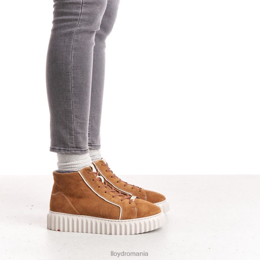 pantofi LLOYD adidași înalți maro femei 68260777