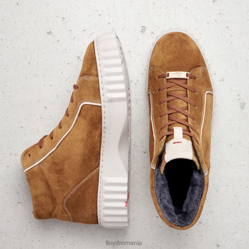 pantofi LLOYD adidași înalți maro femei 68260777