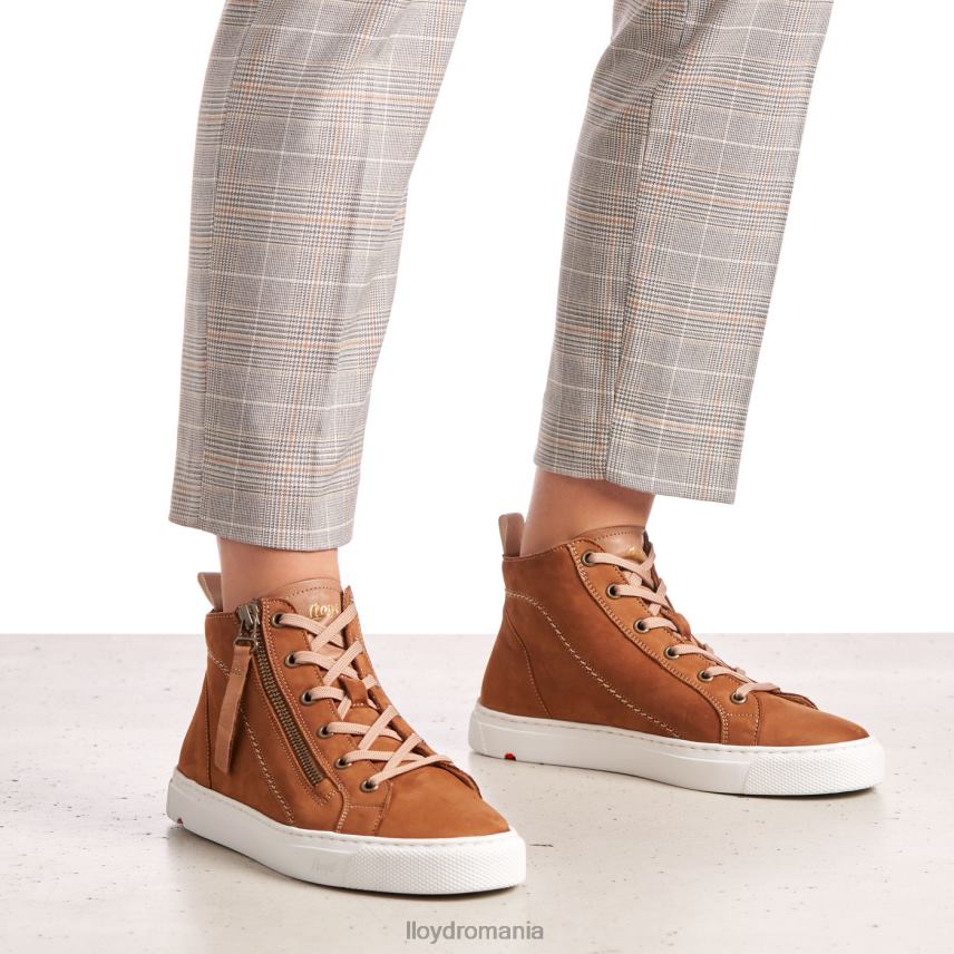 pantofi LLOYD adidași înalți maro femei 68260859