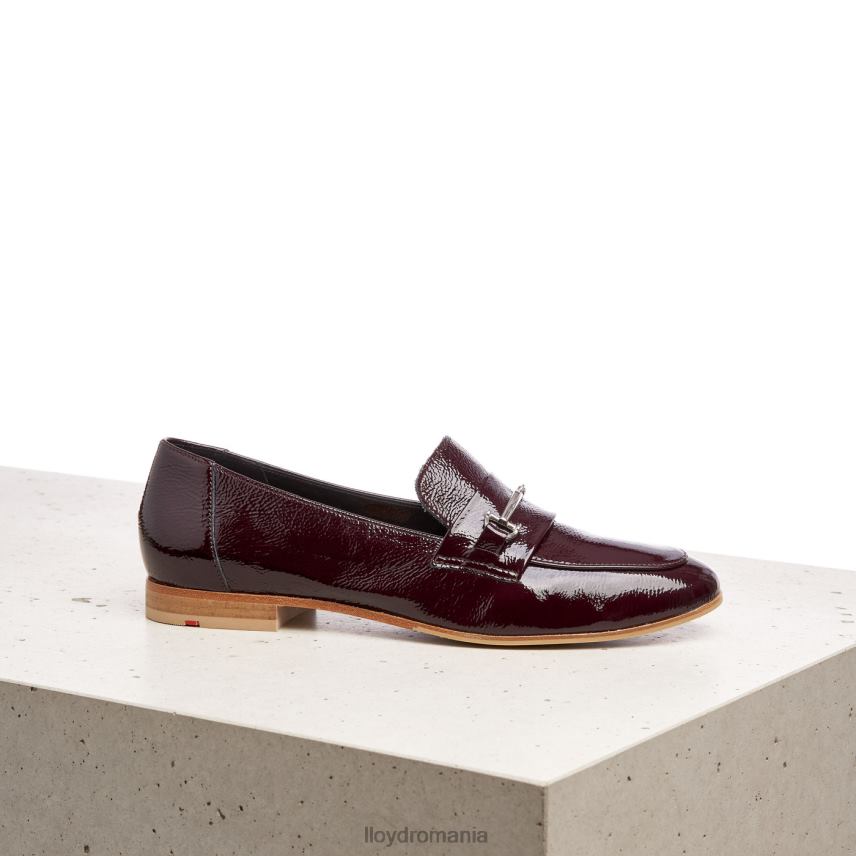 pantofi LLOYD aluneca pe papuc de piele maro femei 682601130