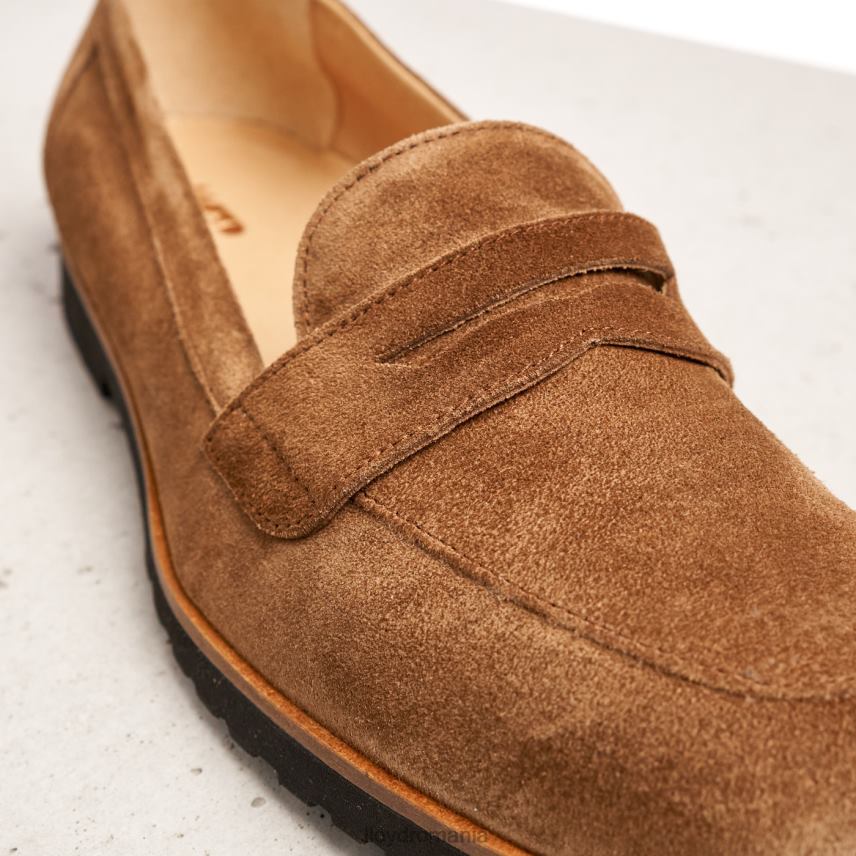 pantofi LLOYD aluneca pe papuc de piele maro femei 682601148