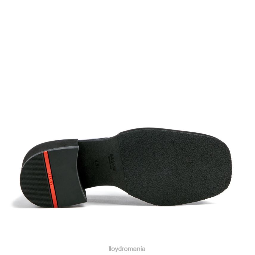 pantofi LLOYD aluneca pe papuc de piele verde femei 682601114