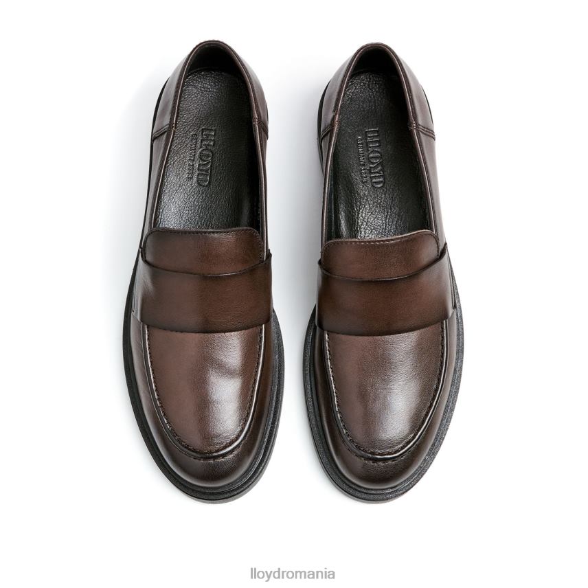 pantofi LLOYD aluneca pe papuc maro femei 682601107