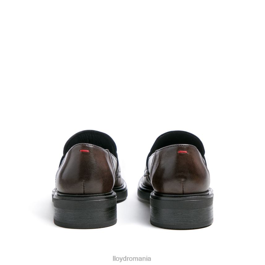 pantofi LLOYD aluneca pe papuc maro femei 682601107