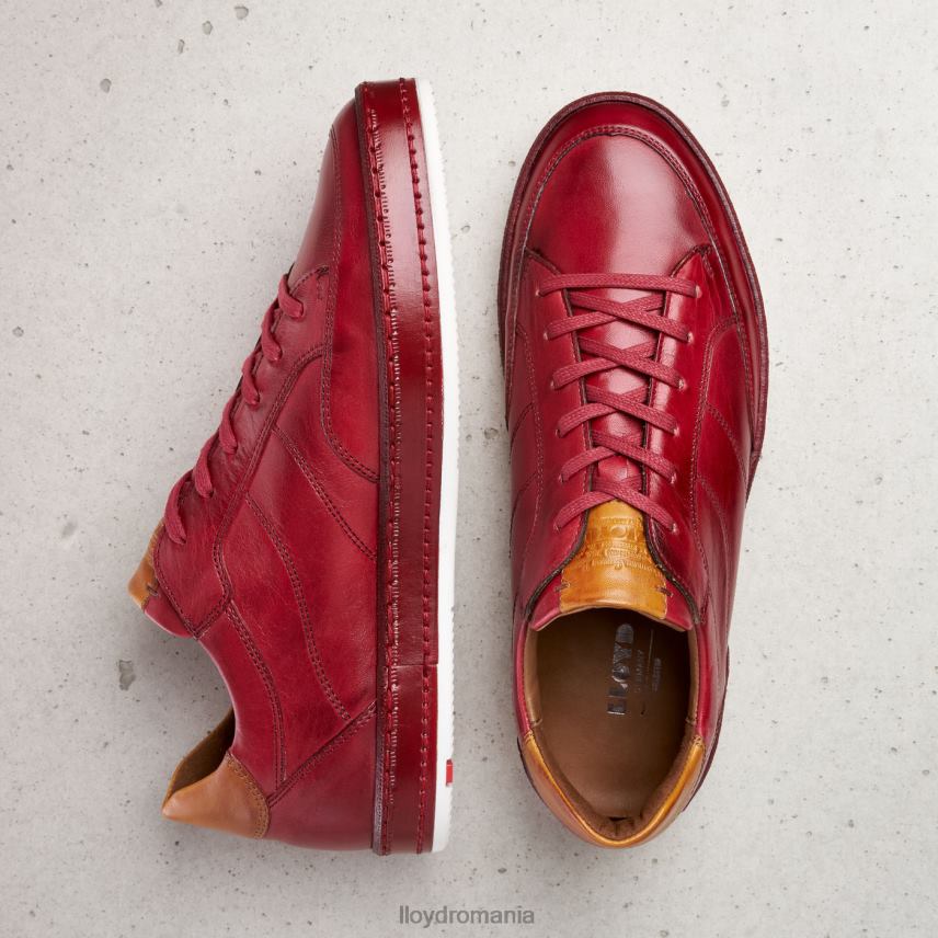 pantofi LLOYD arsură neagră roșu bărbați 682601340