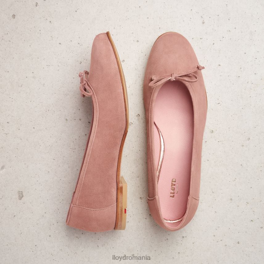 pantofi LLOYD balerina din piele bej femei 682601258