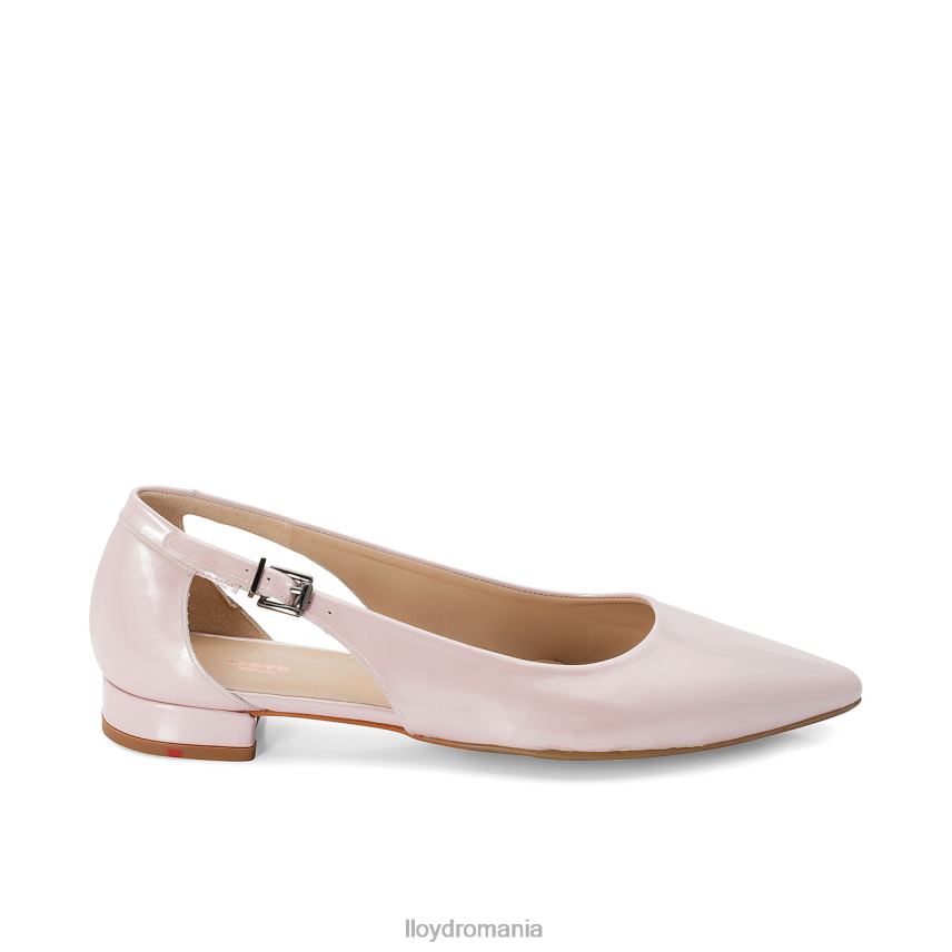 pantofi LLOYD balerina din piele lacuita roșu femei 682601172