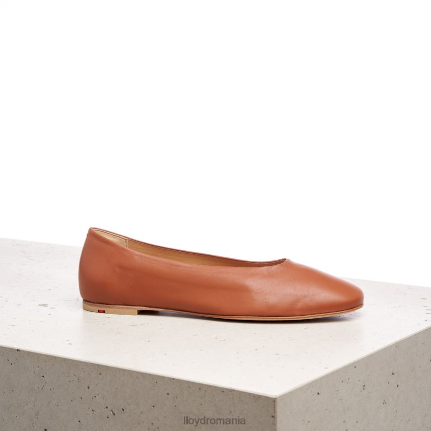 pantofi LLOYD balerina din piele maro femei 682601256