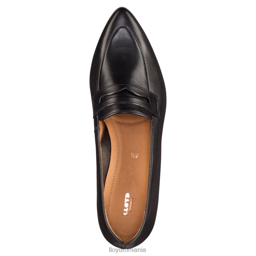 pantofi LLOYD balerina pompe negru femei 682601096