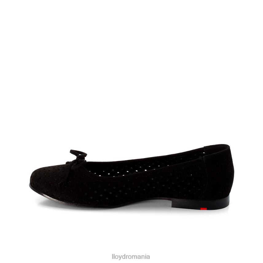 pantofi LLOYD balerină negru femei 682601143