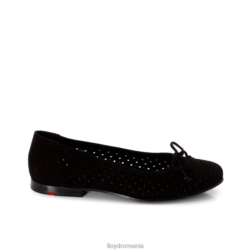 pantofi LLOYD balerină negru femei 682601143