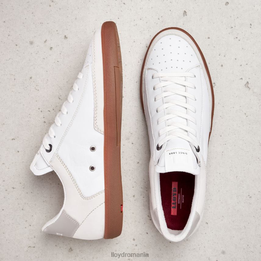 pantofi LLOYD baron alb bărbați 68260389