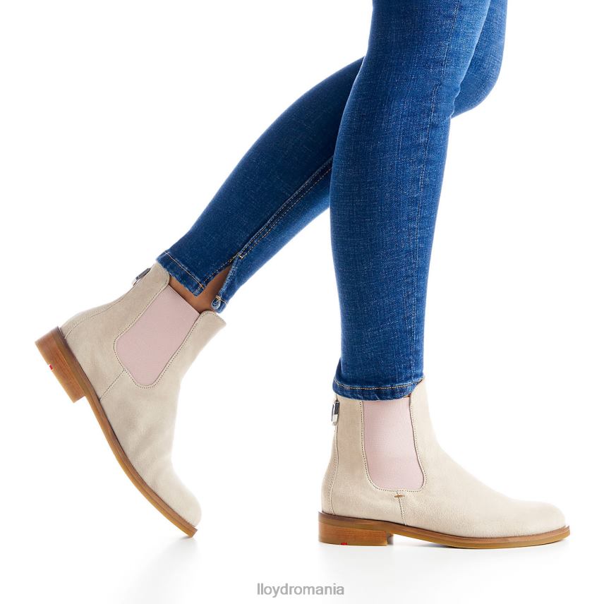 pantofi LLOYD botine cu gleznă ușor de strecurat alb femei 68260980