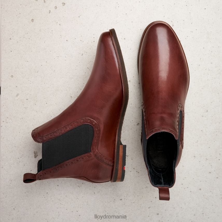 pantofi LLOYD botine cu gleznă ușor de strecurat maro femei 682601004