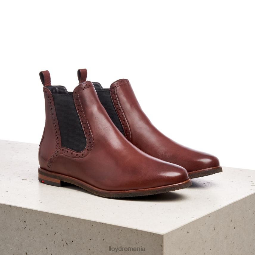 pantofi LLOYD botine cu gleznă ușor de strecurat maro femei 682601004