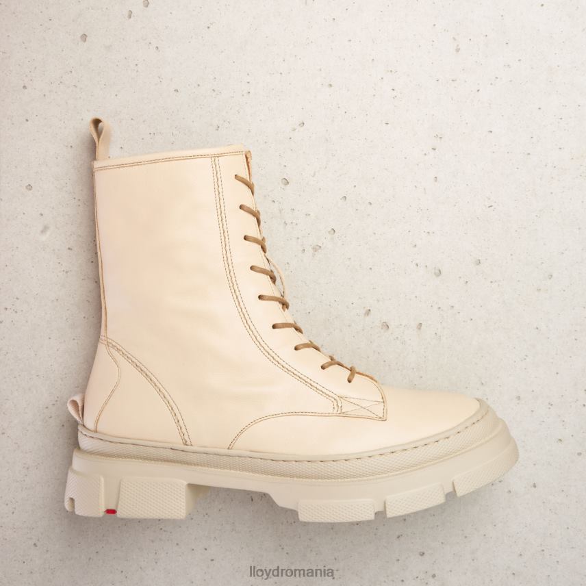 pantofi LLOYD botine cu siret bej femei 68260936