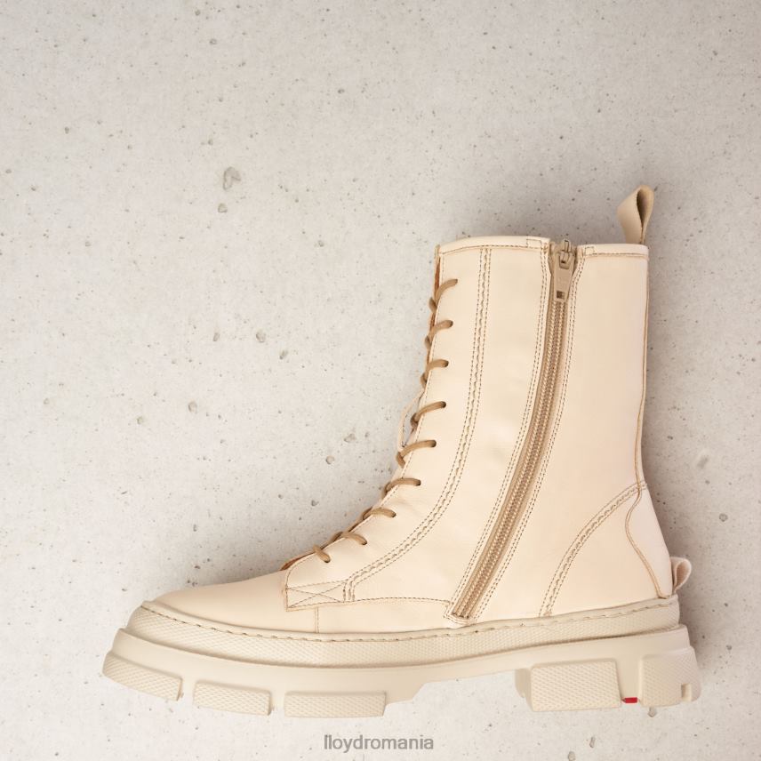 pantofi LLOYD botine cu siret bej femei 68260936