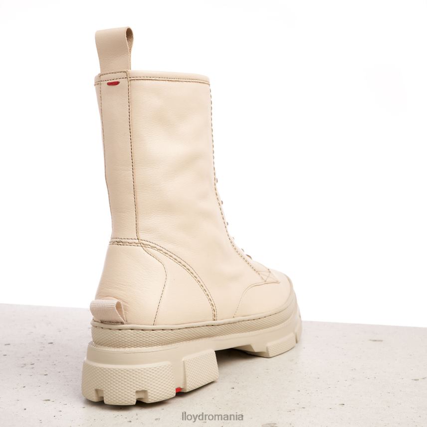 pantofi LLOYD botine cu siret bej femei 68260936