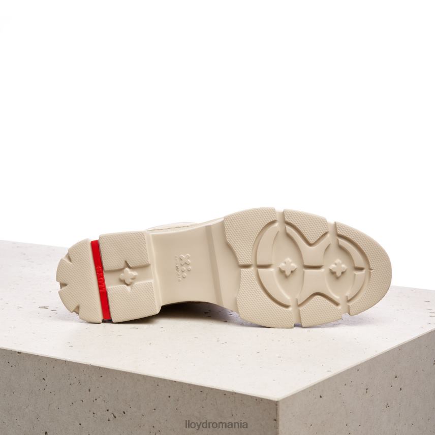 pantofi LLOYD botine cu siret bej femei 68260936