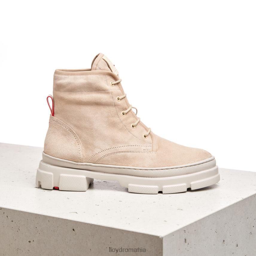 pantofi LLOYD botine cu siret bej femei 68260977