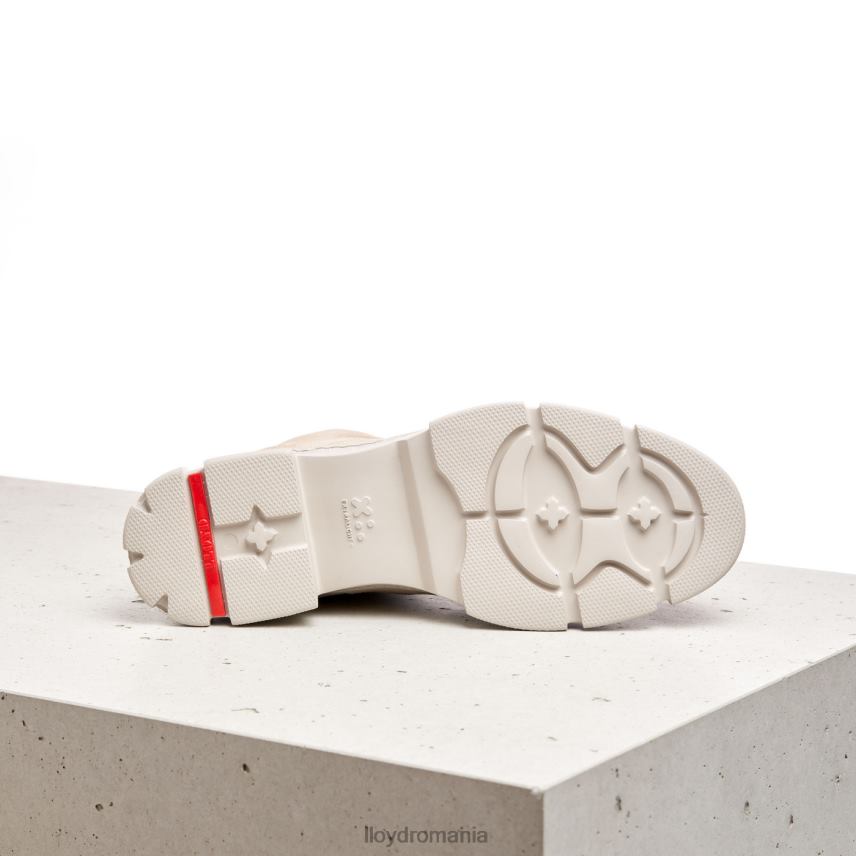 pantofi LLOYD botine cu siret bej femei 68260977