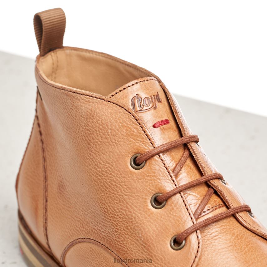 pantofi LLOYD botine cu siret maro femei 68260994