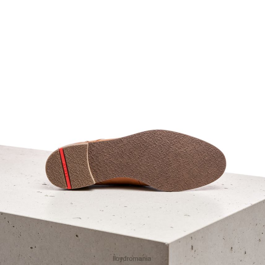 pantofi LLOYD botine cu siret maro femei 68260994
