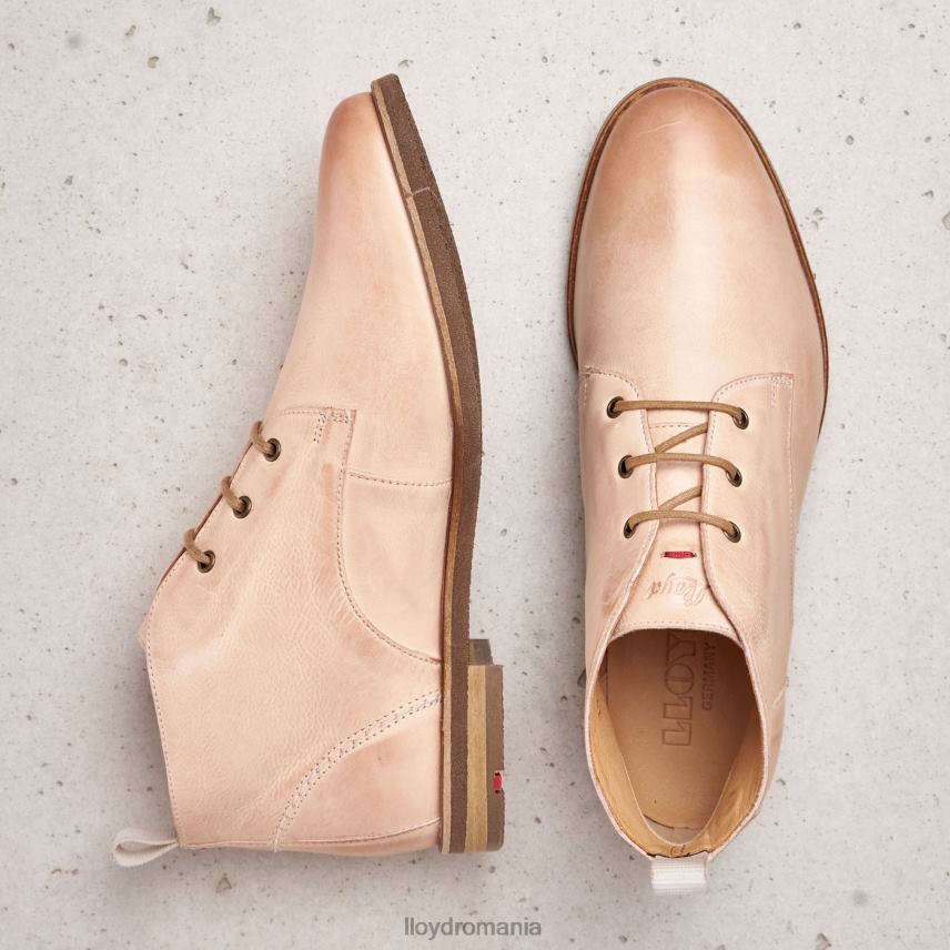 pantofi LLOYD botine cu siret roz femei 68260995