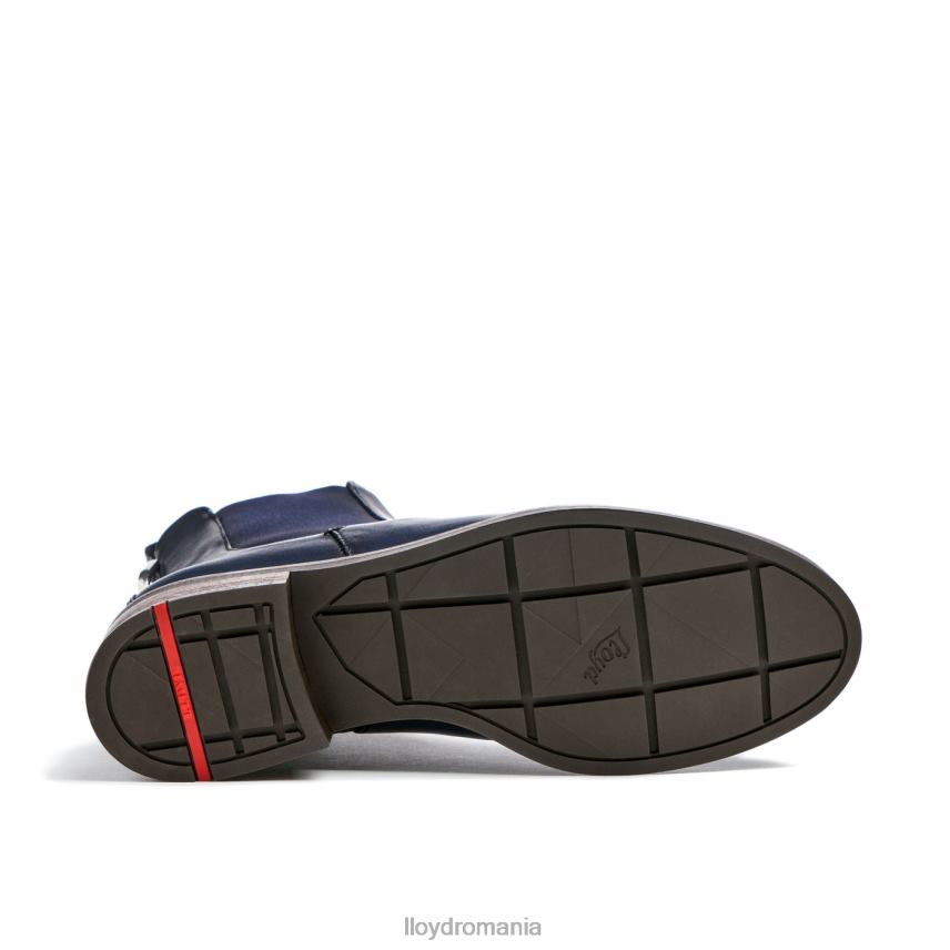 pantofi LLOYD botine cu slip-on din piele netedă albastru femei 68260934