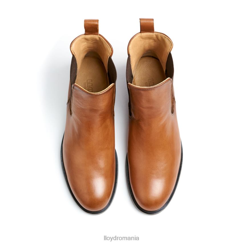 pantofi LLOYD botine cu slip-on din piele netedă maro femei 68260933