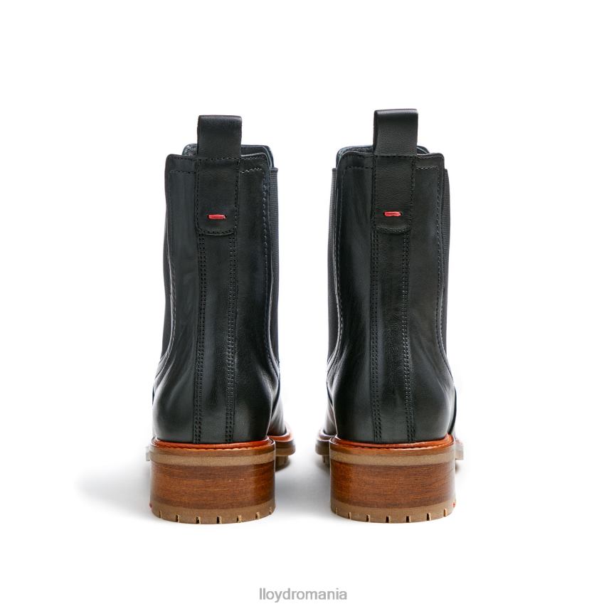 pantofi LLOYD botine cu slip-on din piele netedă negru femei 68260923