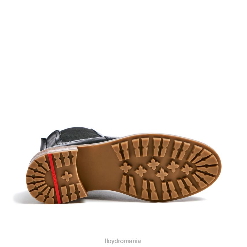 pantofi LLOYD botine cu slip-on din piele netedă negru femei 68260923