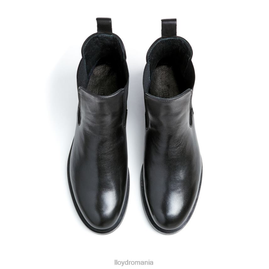 pantofi LLOYD botine cu slip-on din piele netedă negru femei 68260932