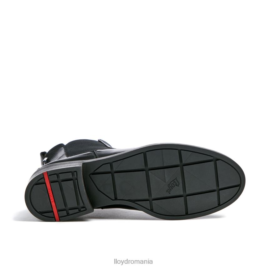 pantofi LLOYD botine cu slip-on din piele netedă negru femei 68260932