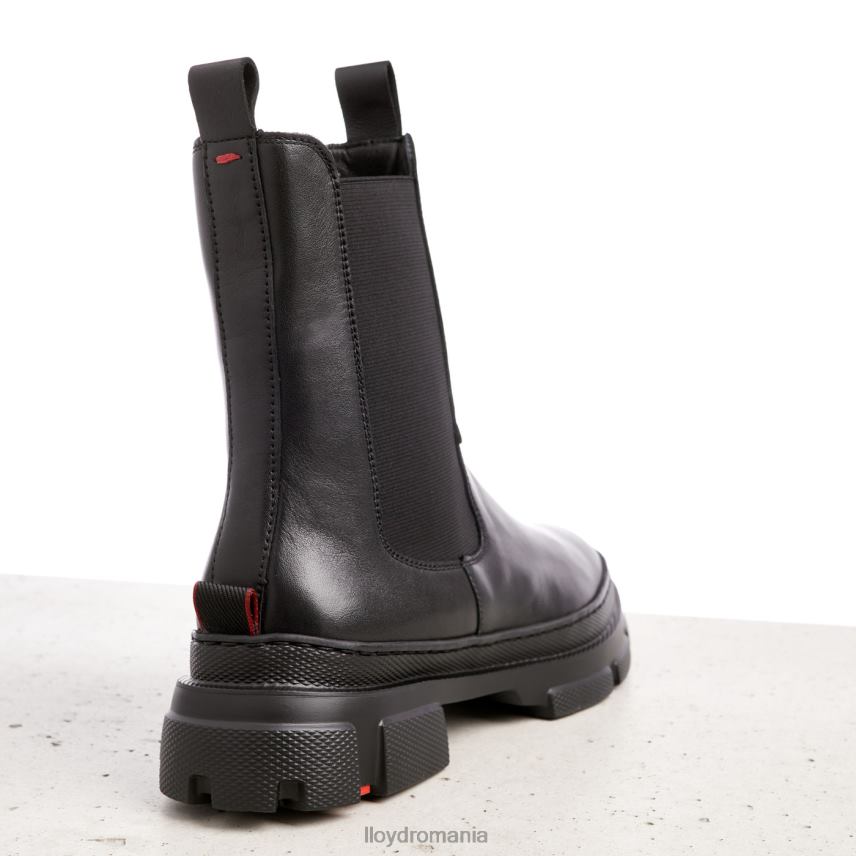 pantofi LLOYD botine cu slip-on din piele netedă negru femei 68260954