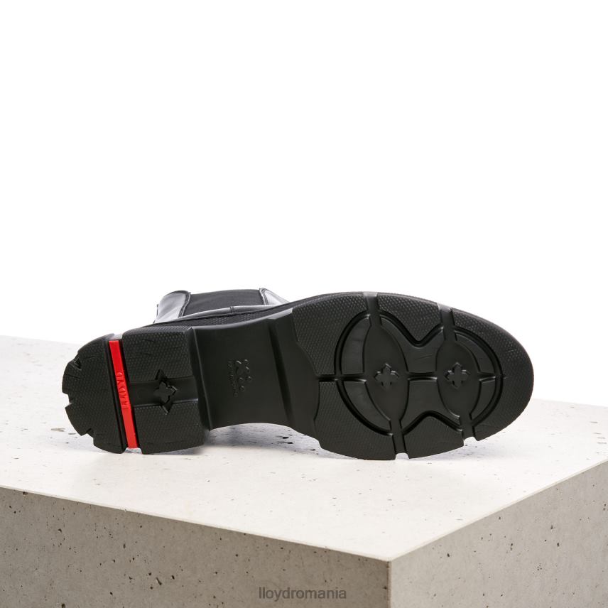 pantofi LLOYD botine cu slip-on din piele netedă negru femei 68260954