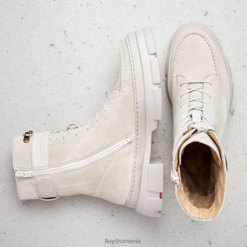 pantofi LLOYD botine cu talpa usoara alb femei 68260950