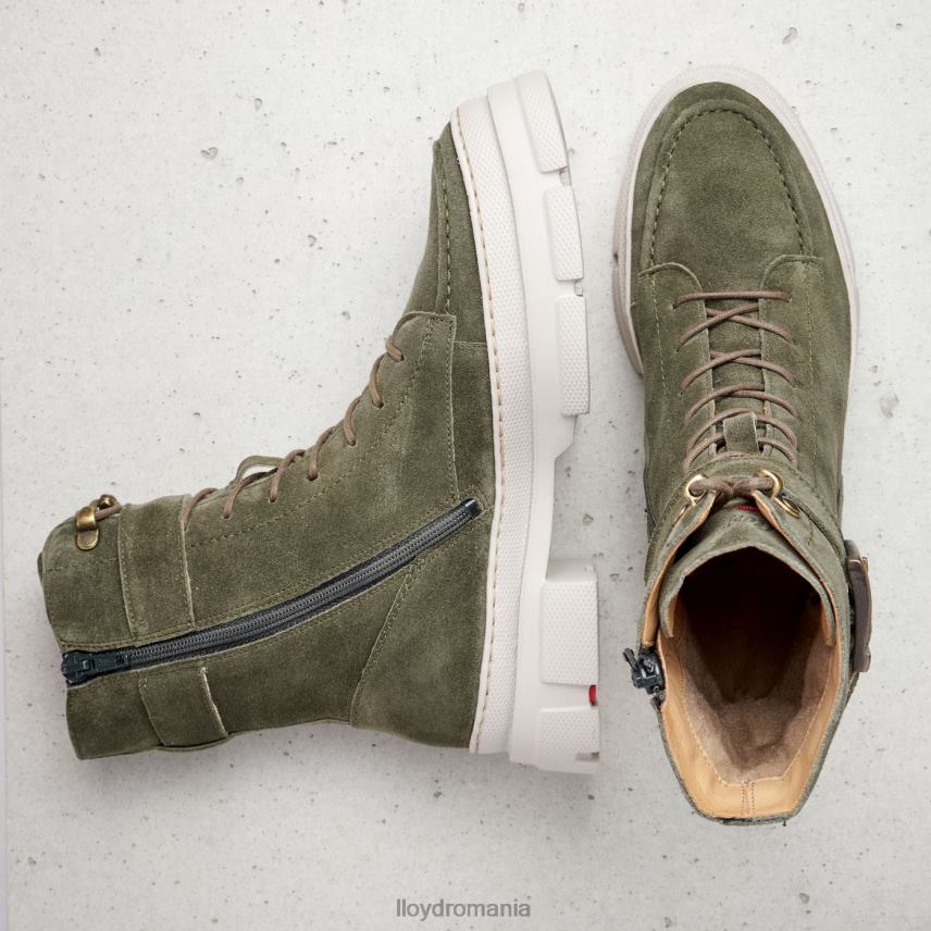 pantofi LLOYD botine cu talpa usoara verde femei 68260949