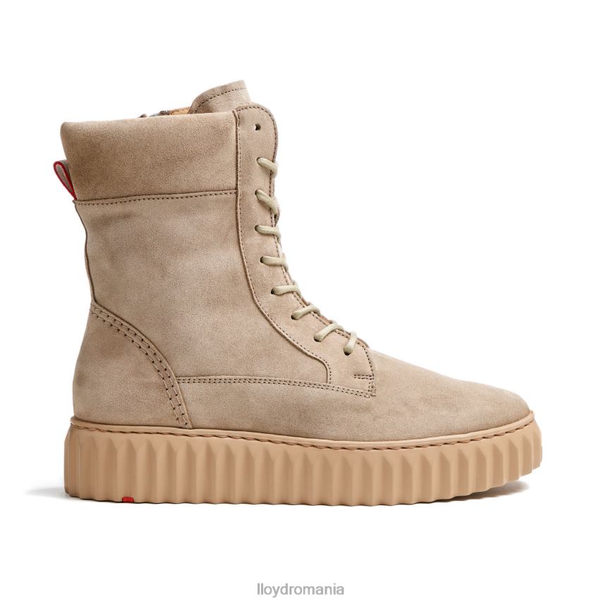 pantofi LLOYD botine din piele aspra bej femei 68260888