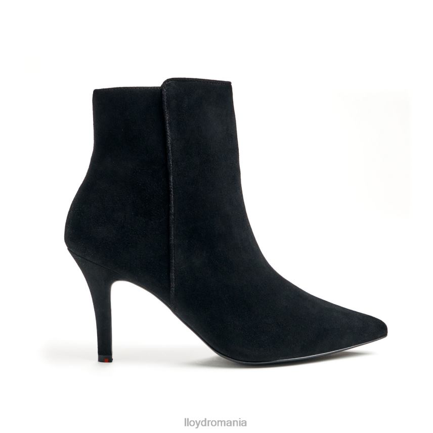 pantofi LLOYD botine din piele aspra negru femei 68260879