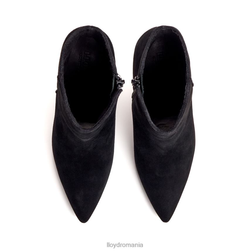 pantofi LLOYD botine din piele aspra negru femei 68260879