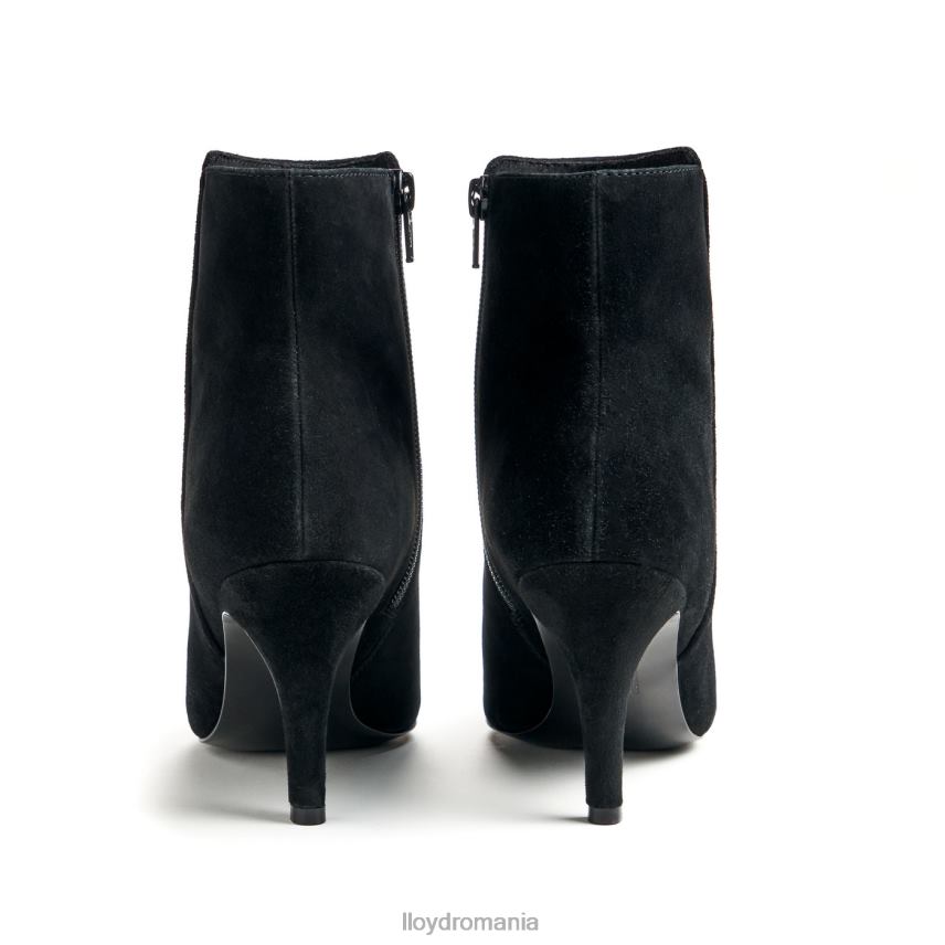 pantofi LLOYD botine din piele aspra negru femei 68260879