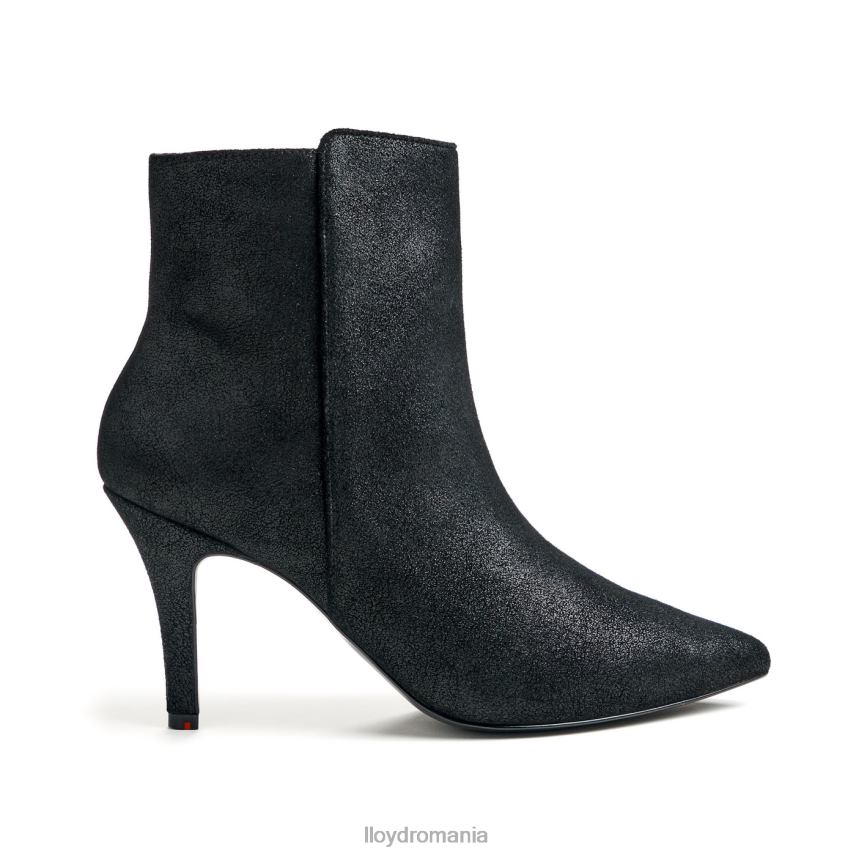 pantofi LLOYD botine din piele aspra negru femei 68260880