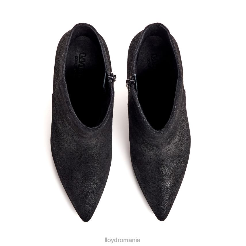 pantofi LLOYD botine din piele aspra negru femei 68260880