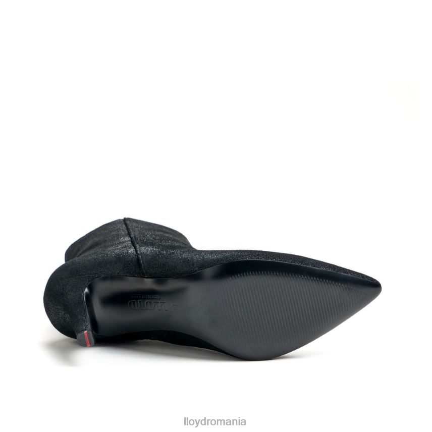 pantofi LLOYD botine din piele aspra negru femei 68260880