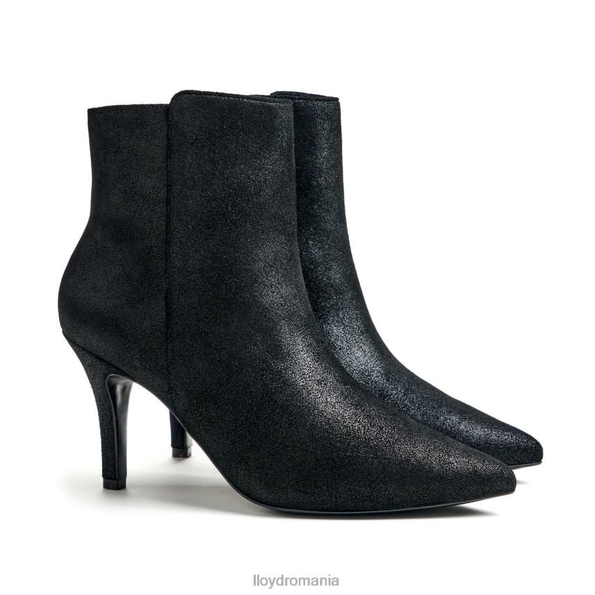 pantofi LLOYD botine din piele aspra negru femei 68260880