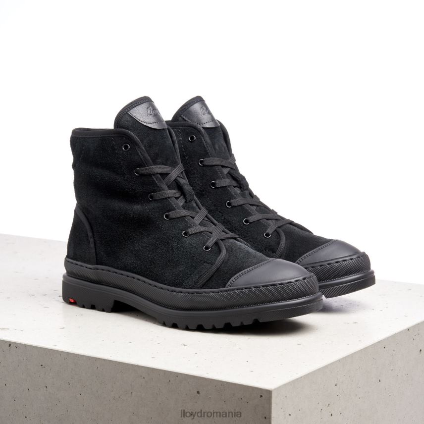 pantofi LLOYD botine din piele cu talpa usoara negru femei 68260927